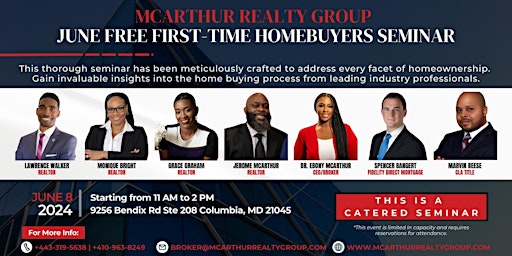 FREE First Time Homebuyer Seminar primary image