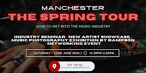 Access All Areas "How To Get Into The Music Industry?" Tour - Manchester  primärbild