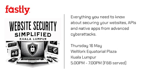 Imagem principal do evento Website Security Simplified