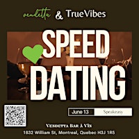 Primaire afbeelding van Montreal Speed Dating/ Ages 25-39