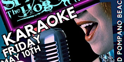 SING LIVE KARAOKE FRIDAY MAY 10th primary image