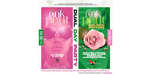 Imagem principal do evento The Pink Print Dual Day Party