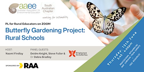Butterfly Gardening Project with BBB: PL for Rural Educators on ZOOM
