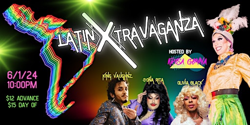 Imagen principal de LatinXtravaganza pride month DRAG SHOW!