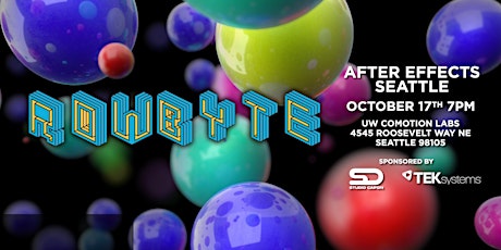 After Effects Seattle October - Satya Meka of Rowbyte