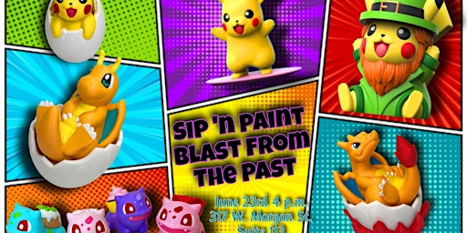 Imagem principal do evento Sip 'n Paint: Blast From The Past!