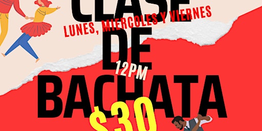 Hauptbild für Clases de bachata $30