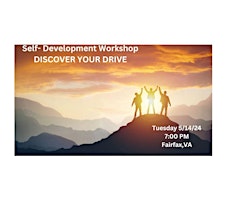 Imagem principal do evento DISCOVER YOUR D.R.I.V.E- A Workshop on Self-Development
