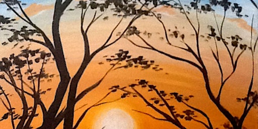 Image principale de Hilltop Sunset - Paint and Sip by Classpop!™