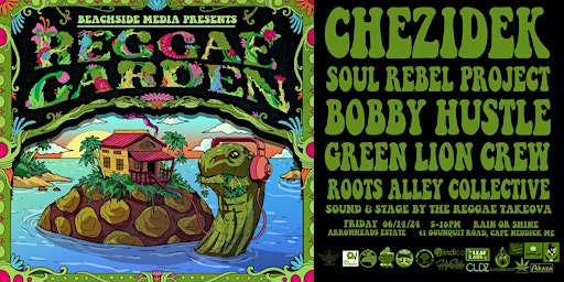 Imagem principal de Reggae Garden #1 - Chezidek x Soul Rebel Project x Bobby Hustle