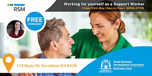 Hauptbild für Working for yourself as a Support Worker (Geraldton) Mid West