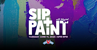 Imagem principal do evento Adult Sip + Paint with Flygirrl at Victory Brewing!