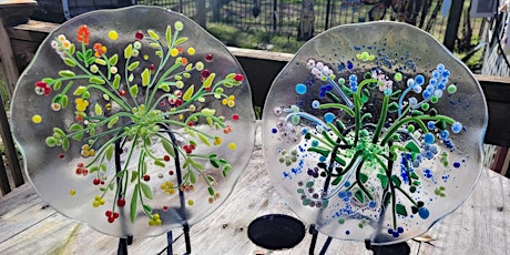 Wavy Flower Bowl Fused Glass Workshop