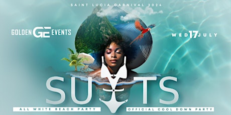SUITS - ALL WHITE BEACH PARTY ST. LUCA CARNIVAL 2024