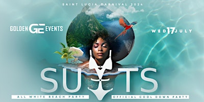 Imagem principal do evento SUITS - ALL WHITE BEACH PARTY ST. LUCA CARNIVAL 2024