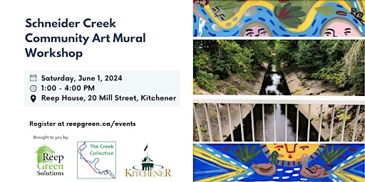 Imagem principal do evento Schneider Creek Community Art Mural Workshop