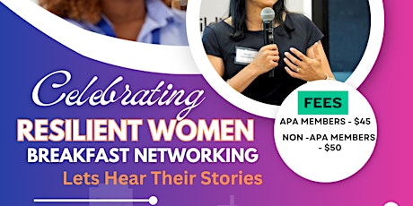 Celebrating Resilient Women - Breakfast Networking
