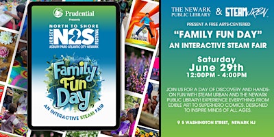 Imagem principal do evento Family Fun Day "An Interactive STEAM Fair"