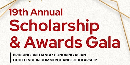 Imagen principal de Utah Asian Chamber of Commerce - 19th Annual Scholarship & Awards Gala