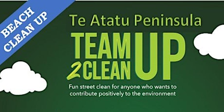 Te Atatu Peninsula Team Up 2 Beach Clean Up - 9 June 2024 (Sunday) primary image