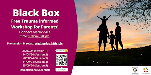 Imagem principal do evento Black Box Parenting Workshop - 5 week fortnightly | starting  24th July