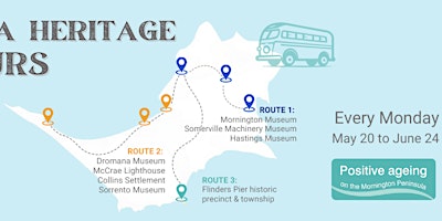 Imagem principal do evento Mornington Peninsula Heritage Bus Tours