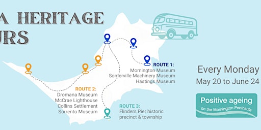 Image principale de Mornington Peninsula Heritage Bus Tours