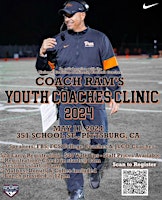 Primaire afbeelding van COACH RAM'S YOUTH COACHES COACHES CLINIC