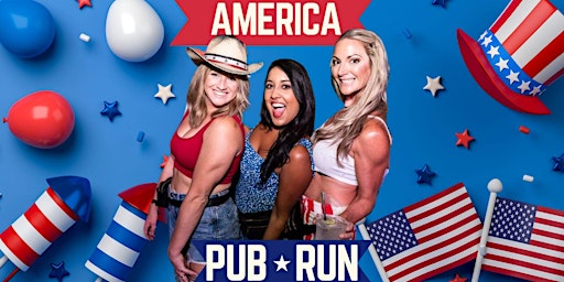 Primaire afbeelding van First Friday Pub Run - America!
