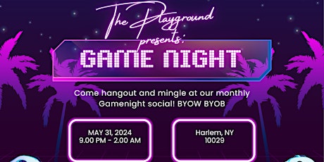 The Playground Presents: Gamenight