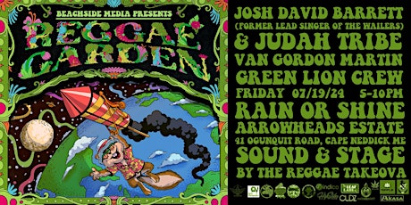 Reggae Garden #3 - Josh David Barrett & Judah Tribe x Van Gordon Martin