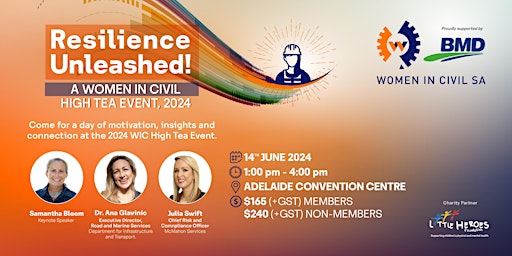 Imagem principal do evento Resilience Unleashed: Sam Bloom's Story | A Women in Civil High Tea
