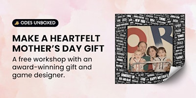 Imagen principal de Make a free Mother's Day gift, with an award-winning designer