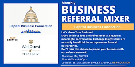 Capitol Business Connection Referral Network Mixer!
