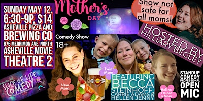 Imagen principal de Mother's Day Comedy Show at Asheville Pizza