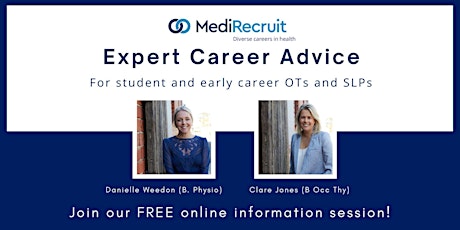 Expert Career Advice Early Career OTs and SLPs