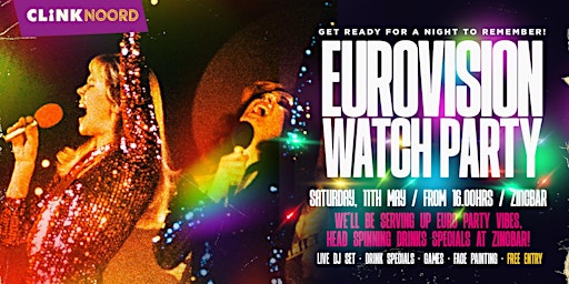 Imagem principal de Eurovision 2024 Watch Party & Saturday Drinks