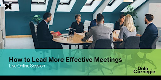 How to Lead More Effective Meetings primary image