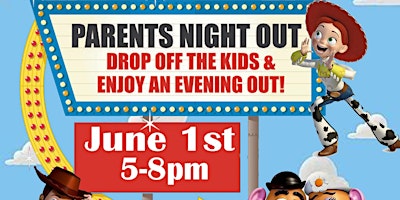Parents Night Out/Kids Night In At B's primary image