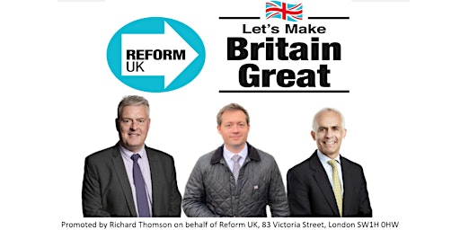 Primaire afbeelding van Reform UK Braintree Event: