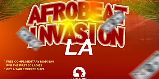 Primaire afbeelding van Afrobeats Invasion Los Angeles