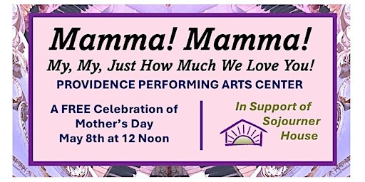 My, My, How Much We Love You: PPAC Celebrates Mother's Day!