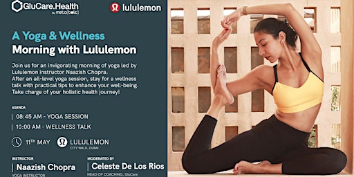 Imagem principal do evento Yoga & Wellness Morning with Lululemon