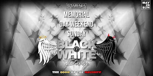 Image principale de Memorial Day Weekend Black & White Party