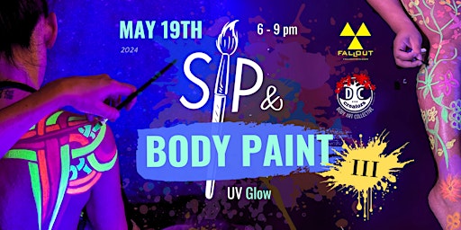 Imagem principal do evento Sip & Body Paint III - UV Glow