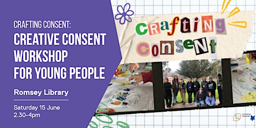 Imagem principal do evento Crafting Consent: Creative consent workshop for young people