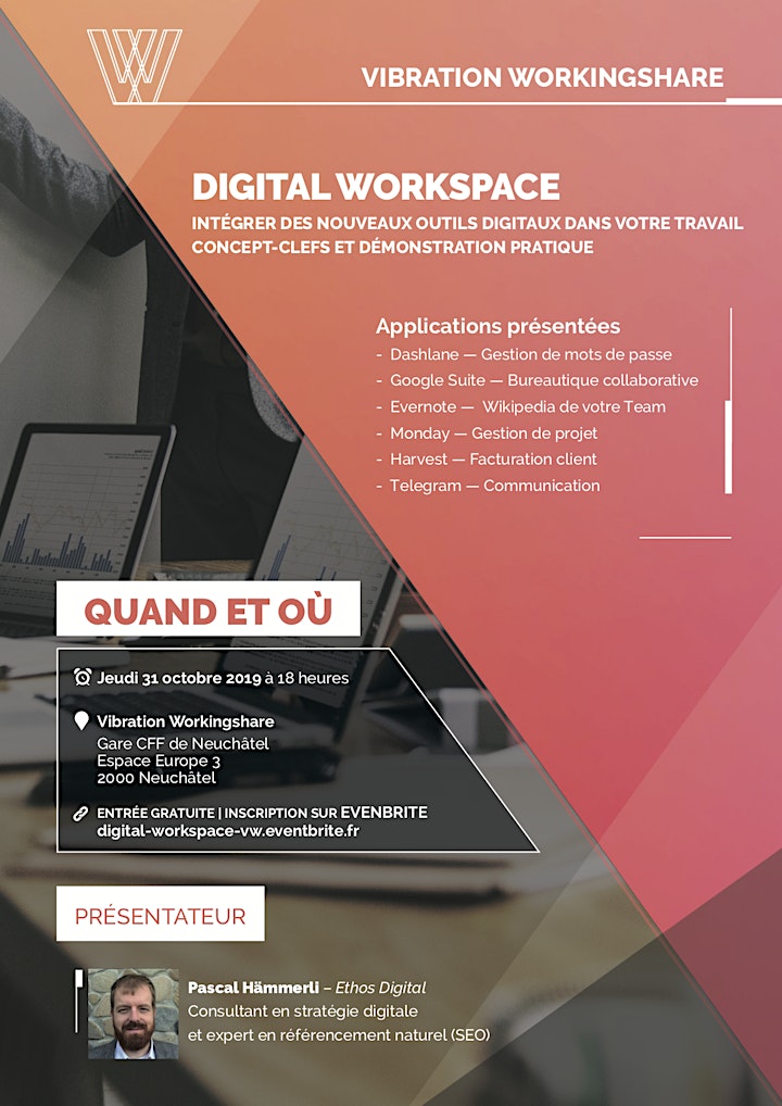 Image pour Digital Workspace: Intégrer des outils digitaux dans votre travail 