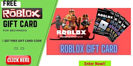 Roblox Gift Card  free credits ~Generator daily links (2024)