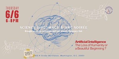 Imagem principal do evento Science Diplomacy & Art Soirée | Artificial Intelligence