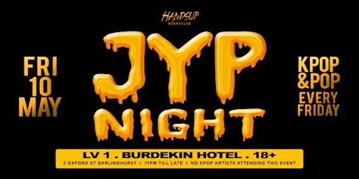 Imagem principal do evento JYP NIGHT